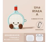 For AirPods Pro2 2nd 3rd generation suit for Apple Airpod 4 earphone Protect Cover Decorate Creative Cool 3D BaseBall Boy Case