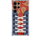 Funda Silicona Antigolpes para Samsung Galaxy S24 Ultra 5G diseño Zapatillas 10 Dibujos