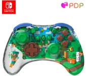 CONTROLLER WIRELESS REALMZ MINECRAFT FOREST PDP SWITCH - Licencia Oficial Nintendo - PDP - Mando Wireless - Mando Pro