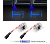 For Tesla Model Y 2025 Juniper Door Lights HD Projector Puddle Lights Model 3 Highland LED Laser Ghost Shadow Welcome Lights