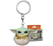 HOT Keychain Star Wars Obi-wan Kenobi The Child Baby Yoda with Cup Boba Fett the Mandalo Pocket PVC Figure Toys Keyring
