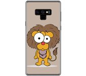 Tumundosmartphone Funda Gel Tpu para Samsung Galaxy Note 9 Diseño Leon Dibujos