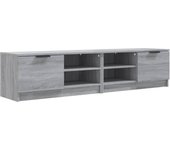 vidaXL Mueble TV 2 piezas madera contrachapada 80x35x36,5cm, Mueble de Salon, Mueble TV, Mueble TV salon, Mesa de TV, Mueble tele