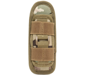 Molle Flashlight Pouch 360 Degrees Rotatable Torch Case Holder Outdoor Hiking Hunting Light Accessories Holster Waist Bag