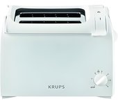 Krups ProAroma KH1511 - Tostadora, 700W, 2 rebanadas, blanco