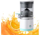 Exprimidor eléctrico, exprimidor de vaso eléctrico portátil inalámbrico, carga USB, desmontable, libre de BPA, adecuado para preparar bebidas saludables, recetas, postres.