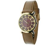 Reloj Samsung Ib-0290  Wr. 30 M Correa De Piel Marrón