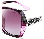 Gafas de Sol Polarizadas Mujer Protección UV400 Moda Clásico Retro Gafas de Sol GrandesTamaño