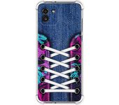 Funda Silicona Antigolpes para Samsung Galaxy A03 diseño Zapatillas 06 Dibujos