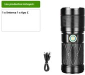 9000000LM 600W High Power LED Flashlights Powerful Rechargeable Tactical Flashlight Long Range Torch Built In 12000mAh Battery