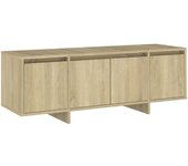 vidaXL Mueble de TV madera contrachapada 120x30x40,5 cm, Mueble de Salon, Mueble TV, Mueble TV salon, Mesa de TV, Mueble tele
