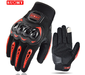 Suomy Summer Motorcycle Gloves Men Women Motorcyclist Gloves Breathable Touchscreen Moto Biker Cycling Gloves S-XXL