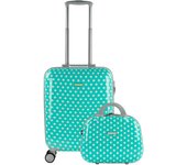 Itaca - Juego Maletas De Viaje Cabina - Maleta Cabina Niña 55X40x20 - Maleta Niña De Cabina Con 4 Ruedas - Maletas Infantiles - Trolley Infantil De Mano - Maletas De Viaje Infantiles Con Candado 702450B