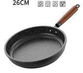 Frying Pan Wok Pan Non-Stick Pan 30/24/26/28cm with cover Household Induction Gas Stove Universal Pot Cooking Steak Pancake Pan