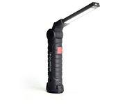 COB Work Light Rechargeable LED Handheld Lamp COB Workshop Lamp Flashlight Torch LED Handheld Work Light with Magnetic Base Inspection Lamp for Hiking, Camping