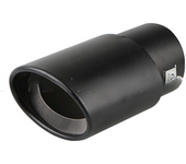 Universal Car Exhaust Muffler Tip Round Stainless Steel Car Tail Rear Chrome Round Exhaust Pipe Tail Muffler Tip Pipe