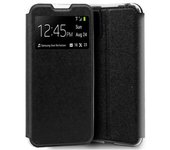 Tumundosmartphone Funda Libro Soporte con Ventana para Samsung Galaxy A51 Color Negra