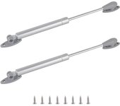 Resortes de gas para muebles, 2 piezas 100N puntal neumático para muebles de cocina, brazo amortiguador pistón de gas para gabinete de bisagra de muebles de cocina (2 piezas)