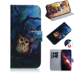 Painted Flip Leather Magnetic Case For OPPO A59 5G A33 a36 A38 a53 A54 a55 a57 A58 A78 4G 5G A58X A2M A60 4G Phone Cover