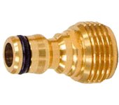 Pluvia adaptador grifo macho 3-4 laton-goma pl-kb7