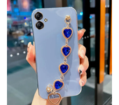 For Samsung A04E Case Luxury Diamond Bracelet Chain Silicone Case for Samsung galaxy A04 A04S A04E A02 A03 A03s A12 Coque Cover