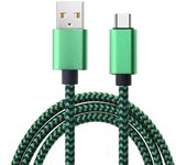 USB Type C Cable Date Sync 2.4A Fast 1M 2M 3M Charging Nylon Braided Wire Charger Cable For Samsung Huawei Android Mobile Phone