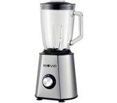 Muvip batidora inoxidable vaso cristal 1500w 1.5 litros