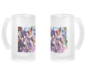 JARRA CERVEZA CRISTAL DATE ALIVE PERSONAJES ANIME esmerilada esmerilado 500ml anime shonen adventure