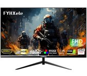 FYHXele Gaming Monitor 24 inch FY24FHR, 180Hz 1920*1080 16:9 IPS Screen, 1ms, 99% sRGB, AMD FreeSync & Adaptive-Sync, HDR10, HDMI+DP+USB, 75*75mm VESA, For FPS RTS RAC MOBA MMORPG Gaming Play