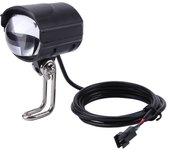 2 in 1 Scooter Horn Headlight Durable Waterproof Motorcycle Electric Bike Front Light Lamp Electric Scooters Accessories 48-80V