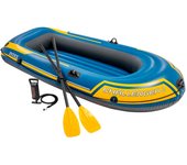 Barca hinchable INTEX Challenger, Barca hinchable Intex Challenger 2 & remos - 236 x 114 x 41 cm, Barca hinchable Intex Challenger 3 con remos 295x137x43 cm