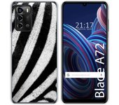 Funda Silicona para ZTE Blade A72 diseño Animal 02 Dibujos