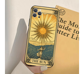 1pc Tarot Sailor Moon Phone Case Silicone Soft For IPhone 16 15 14 13 12 11 Plus Pro Max Plus