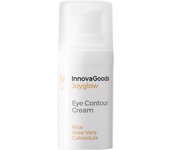 InnovaGoods® Contorno de ojos con ingredientes de origen naturales, contorno de ojos previene la aparición de arrugas, bolsas y ojeras, Contorno de ojos con extracto de arroz. Todo tipo de piel. 15 ml