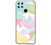 Funda Silicona Antigolpes para Realme Narzo 50A diseño Acuarela 11 Dibujos