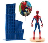Dekora Kit Spiderman para Decoración de Tartas con Figura y Pincho Decorativo