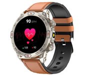 Adecuado para reloj inteligente deportivo Bluetooth Android IOS, GPS, pantalla AMOLED HD de 1,43 pulgadas 466*466 IP68 a prueba de agua, llamada