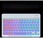 Wireless Backlit Keyboard For iOS Android Windows Systems Rechargeable Backlight 10 Inch Teclado For Mac iPad MatePad Laptop