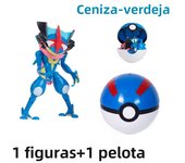 12 Styles Pokemon Anime Deformation Figures Pikachu Eevee Mewtwo Greninja Pokeball Figure Pet Action Model Toys Childrens Gifts
