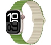 Magnetic Strap For Apple Watch Band 40mm 45mm 46mm 44 mm 41mm 49mm 42 38 Silicone Bracelet iWatch series 8 SE 6 7 8 9 10 Ultra 2