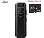 07HD1080P night vision mini DV camera, invisible motion camera, portable outdoor small human body video law enforcement recorder