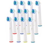 Cabezales de cepillo de dientes eléctrico O ral B, compatible con Advance Power, Pro Health, Triumph, 3D Excel, Vitality Precision Clean
