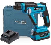 KOMA 08373 Martillo perforador 20V, Batería de 4 Ah y cargador - Envío desde España 24h.