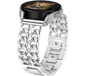 20-22mm Metal band For Samsung Galaxy watch 6 5 4 Classic Luxury link bracelet Amazfit Bip 5/Bip3 pro/Balance/GTS/GTR 4 strap