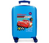 Disney Maleta De Cabina ABS Rígida Lets Race Azul