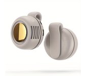 Mini ventilador portátil sin cuchilla con ajustes ajustables de 3 velocidades, USB recargable, batería de 900mAh para uso de larga duración, diseño ligero y giratorio-perfecto para aventuras al aire libre