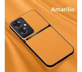 Leather for Magsafe Magnetic Car Holder Phone Case for OPPO Reno 11 11F 10 9 8 8T 7 7SE 6 5 Pro Plus 5G Shockproof Lens Protect
