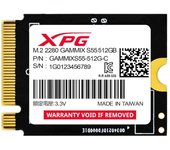 Disco duro interno solido ssd adata xpg gammix s55 512gb m.2 2230