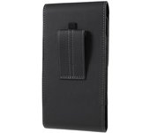 para Samsung Galaxy A72 (2021) Funda Vertical con pasador Cinturon - Negro