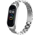 Fashion Stainless Steel Watch Strap For Xiaomi Mi Band 6 5 4 3 Smartwatch Strap Metal Bands Bracelet Mi Band 6 5 4 3 Watchband